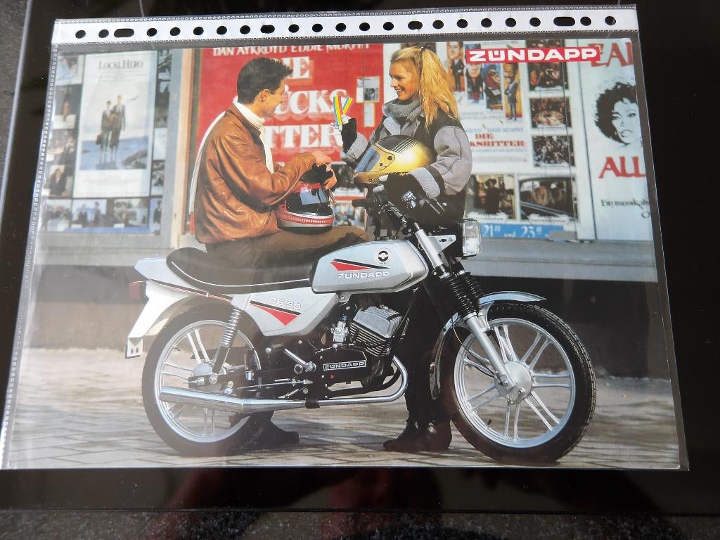 Zundapp folder CS50, Verzenden, Zo goed als nieuw