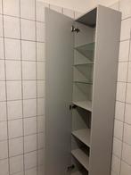 Lichtgrijze badkamerkast - 40x30x220 cm, Huis en Inrichting, Badkamer | Badkamermeubels, (Half)hoge kast, Minder dan 50 cm, 200 cm of meer