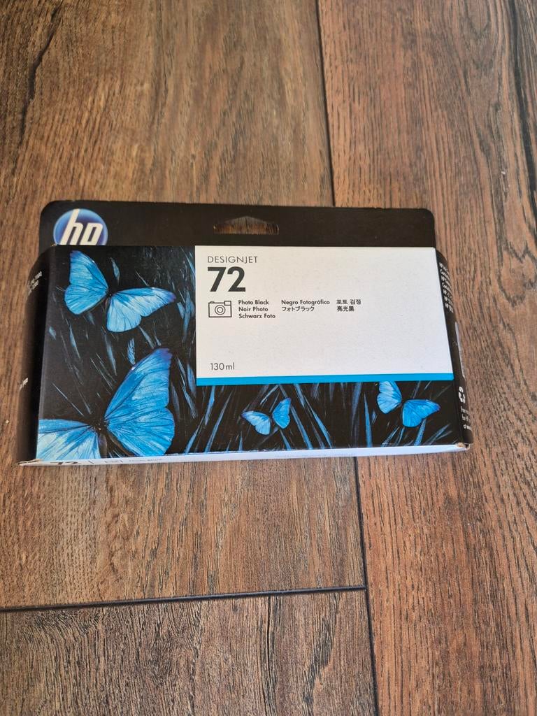HP Designjet 72 Photo Zwart 130 ml Cartridge - Nieuw, Ophalen of Verzenden, Nieuw, Cartridge, HP