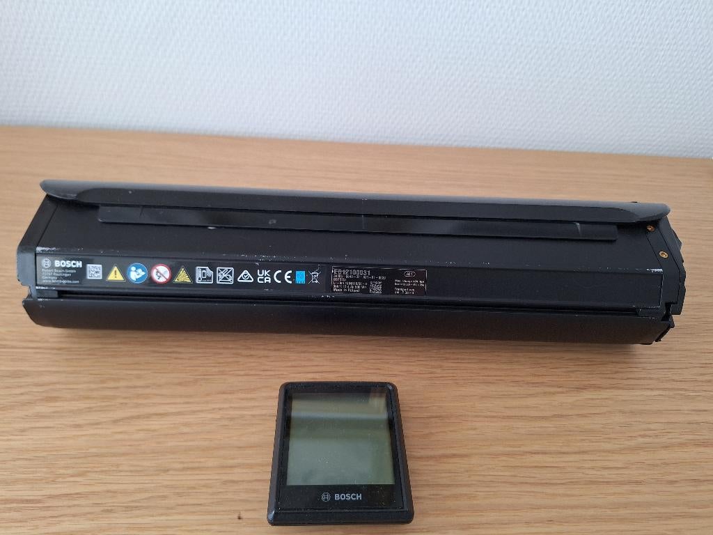 Accu voor E bike Gazelle Grenoble met displai, Fietsen en Brommers, Fietsaccessoires | Fietsaccu's, Ophalen, Gebruikt