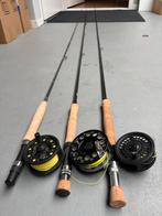 Complete set vliegvishengels met molens, Ophalen, Gebruikt, Complete set