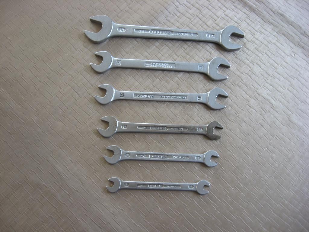 Steeksleutelset steeksleutels gedore dowidat 6-23 zgan, Auto diversen, Autogereedschap, Ophalen of Verzenden, Zo goed als nieuw