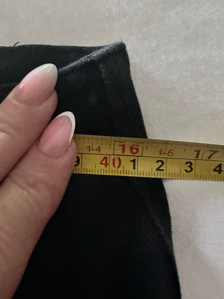 Halara Zwarte High Waist Wide Leg Jeans Maat L, Kleding | Dames, Broeken en Pantalons, Ophalen of Verzenden, Nieuw, Maat 42/44 (L)