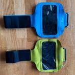 2x armband hoes voor je mobiele telefoon blauw en lime groen, Ophalen of Verzenden, Nieuw