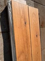 Eiken naturel lamel parket, Zo goed als nieuw, 10 m² of meer, 10 tot 30 cm, Hout
