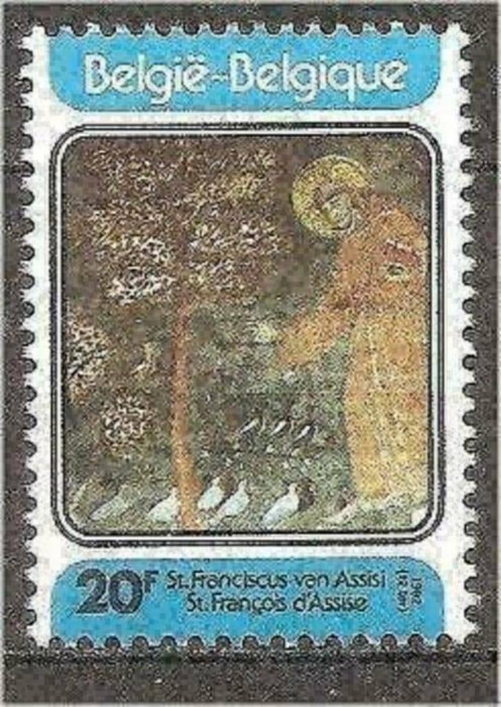 Belgie 1982 - Yvert 2069/OBP 2070 - Sint Franciscus (PF), Verzenden, Postfris