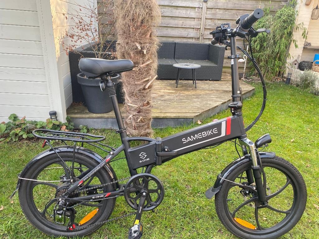 ELEKTRISCHE VOUWFIETS SAMEBIKE, Fietsen en Brommers, Fietsen | Vouwfietsen, Versnellingen, Nieuw, Ophalen of Verzenden, Totaal opvouwbaar