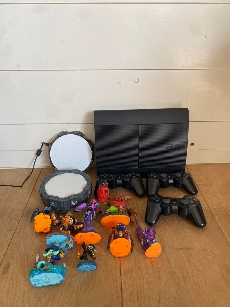 Playstation 3 | 3 controllers | skylanders, Spelcomputers en Games, Spelcomputers | Sony PlayStation 3, Ophalen of Verzenden, Met 3 controllers of meer