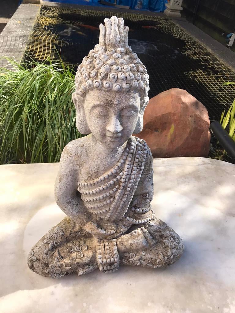 Betonnen Buddha, Ophalen, Gebruikt, Beton, Boeddhabeeld