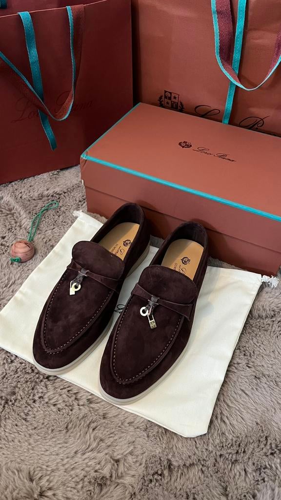Loro Piana Dames Loafers maat 38, Ophalen of Verzenden, Nieuw, Bruin