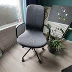 Bureaustoel Ikea Långfjäll, Huis en Inrichting, Bureaustoelen, Ophalen, Gebruikt, Grijs, Bureaustoel