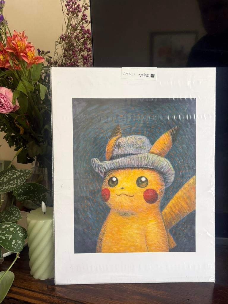 Van Gogh Pickachu, Ophalen of Verzenden