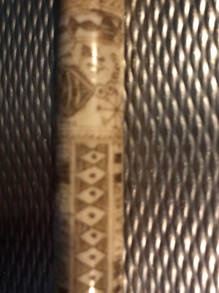 Antieke gesneden been of ivoren wandelstok/stok, Antiek en Kunst, Antiek | Overige Antiek, Ophalen of Verzenden