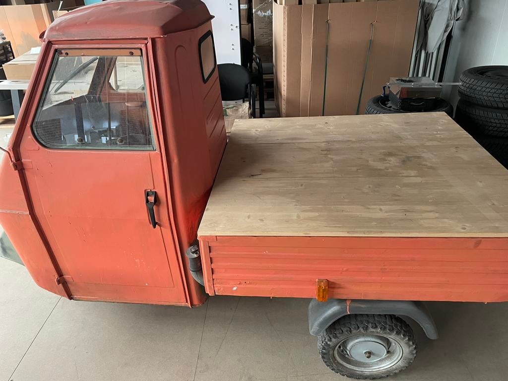 Piaggio ape 1979, 100 liter of meer, Ophalen, Zo goed als nieuw, Transportkar
