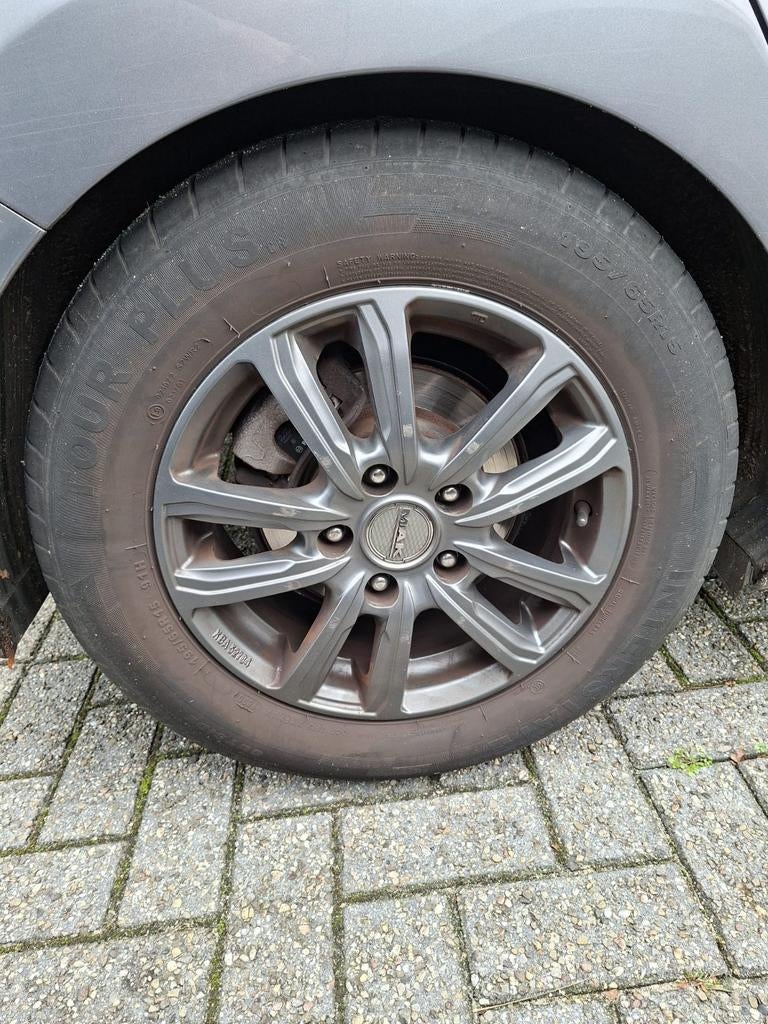 Set van 4 zomerbanden met MAK velgen, Ophalen