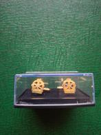 Twee manchet knopen Korps Commando Troepen/ KCT, Verzamelen, Ophalen of Verzenden, Landmacht, Nederland, Embleem of Badge