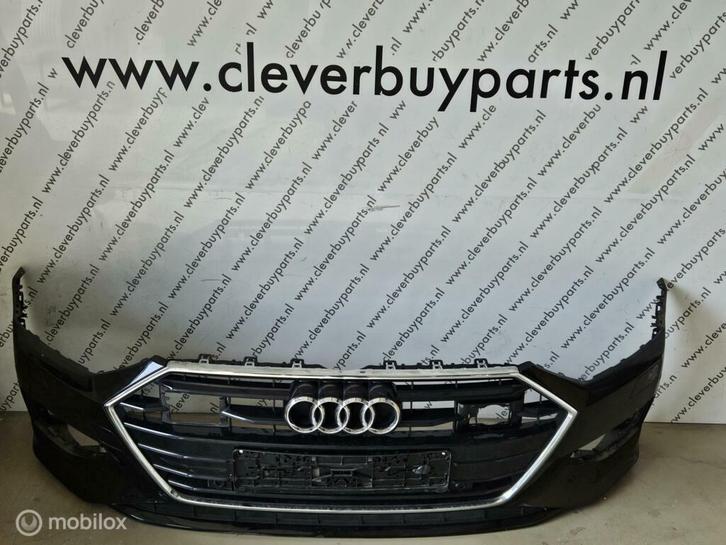 Voorbumper originl Audi A7 Sportback 4KA ('18-'23) 4K8807437, Auto-onderdelen, Carrosserie en Plaatwerk, Bumper, Audi, Voor, Gebruikt