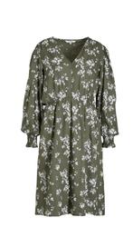 Miljuschka jurk olijfgroen maat 44, Miljuschka, Maat 42/44 (L), Ophalen of Verzenden, Zo goed als nieuw