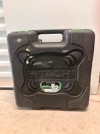 Hitachi NT65GS Spijkerpistool set met koffer accu lader, Ophalen of Verzenden, Zo goed als nieuw