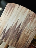 Vloerlamp hout trendy kap, Zonne-energie, Minder dan 50 watt, Staande lamp, Ophalen of Verzenden