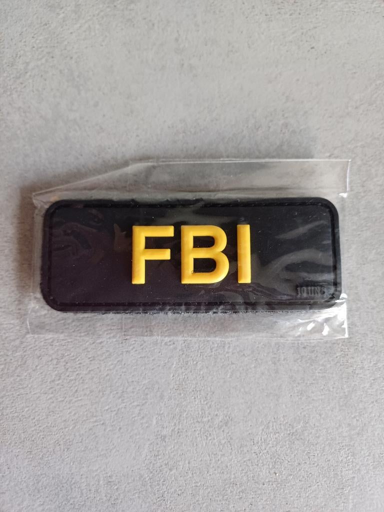 Police en FBI patch, Verzamelen, Ophalen of Verzenden, Overige soorten, Amerika, Embleem of Badge