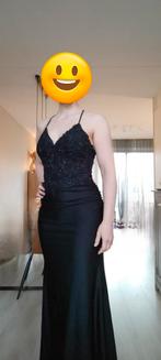 Zwarte galajurk Eva & Lola, Kleding | Dames, Maat 38/40 (M), Galajurk, Zwart, Nieuw