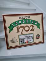 Emaille bord boos & hahn, Ophalen of Verzenden, Zo goed als nieuw, Reclamebord, Plaat of Schild, Overige merken