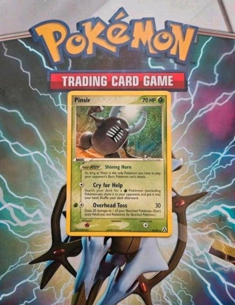 Pinsir 24/92 rare Ex Legend Maker pokemon kaart, Ophalen of Verzenden, Gebruikt, Losse kaart