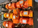 Partij Trilmotoren 3 fase 0,16 0,30 kw, Doe-het-zelf en Verbouw, Motoren, Ophalen, Zo goed als nieuw, Elektromotor