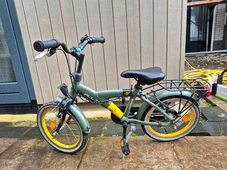 Loekie jongensfiets 16 inch - Alligator, Fietsen en Brommers, Fietsen | Jongens, Gebruikt, 16 inch, Handrem, Ophalen
