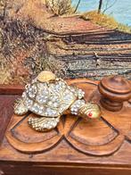 Vintage sieradendoosje Schildpad, Ophalen of Verzenden