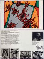 Zeefdruk Wim Gerritsen 61/100 transparante beschrijving 1987, Ophalen of Verzenden