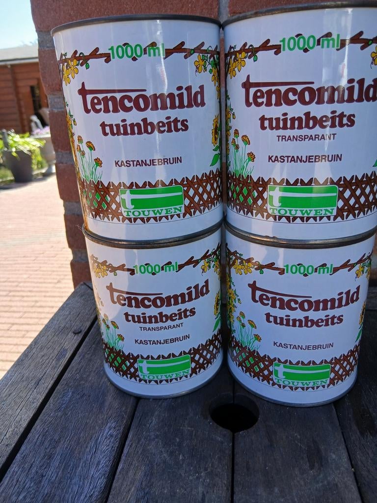 Tuinbeits tenco.5 euro, Ophalen, Nieuw, Bruin, Beits