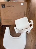 Tripp Trapp babyset plus playtray, Kinderen en Baby's, Kinderstoelen, Ophalen of Verzenden, Zo goed als nieuw, Meegroeistoel