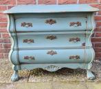 Buikkastje ladenkastje vintage boho brocante grijs blauw, Ophalen, Bohemian landelijk, 50 tot 100 cm, Zo goed als nieuw