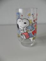 Snoopy glas Party time 1958, 1965 United Feature Syndicate, Ophalen, Snoopy, Zo goed als nieuw, Gebruiksvoorwerp