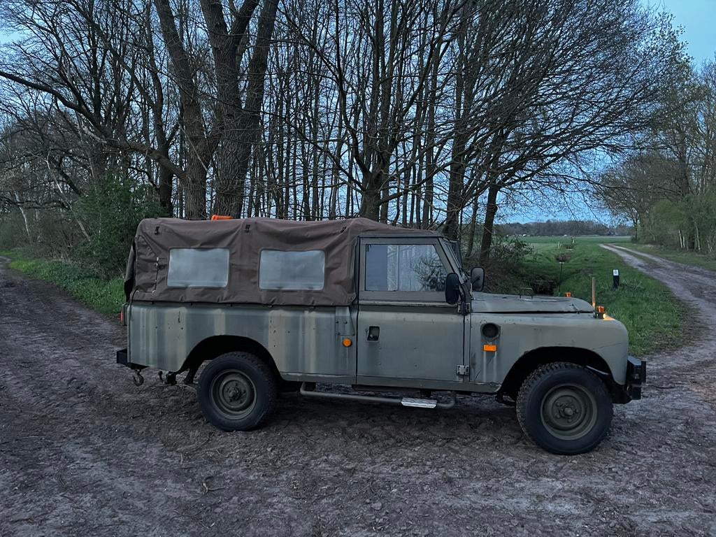Land Rover 109 Pick UP 1977 diesel, Auto's, Oldtimers, Particulier, Land Rover, Diesel, SUV of Terreinwagen, Handgeschakeld, Groen