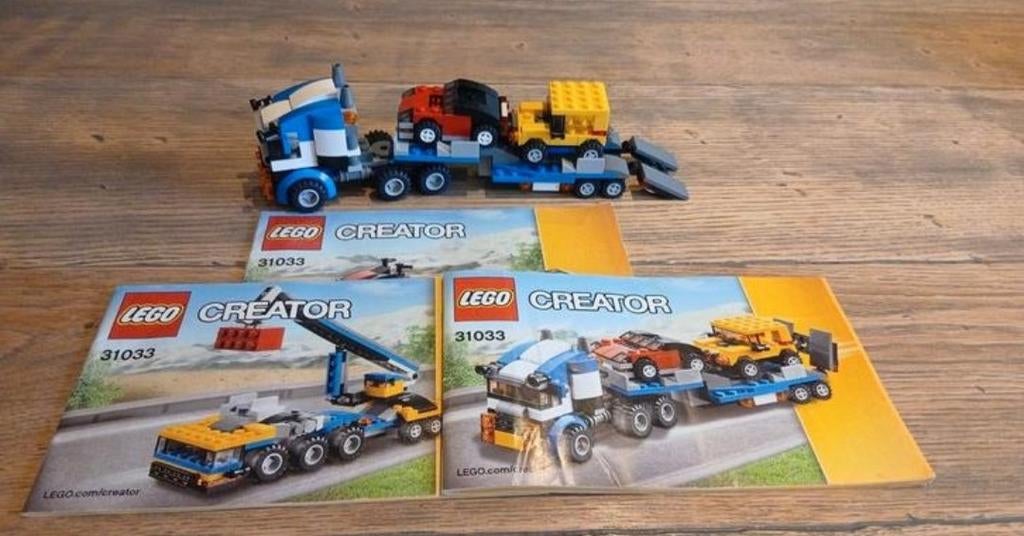 Lego Creator 31033 Voertuig Transport compleet!, Ophalen of Verzenden, Zo goed als nieuw, Complete set, Lego