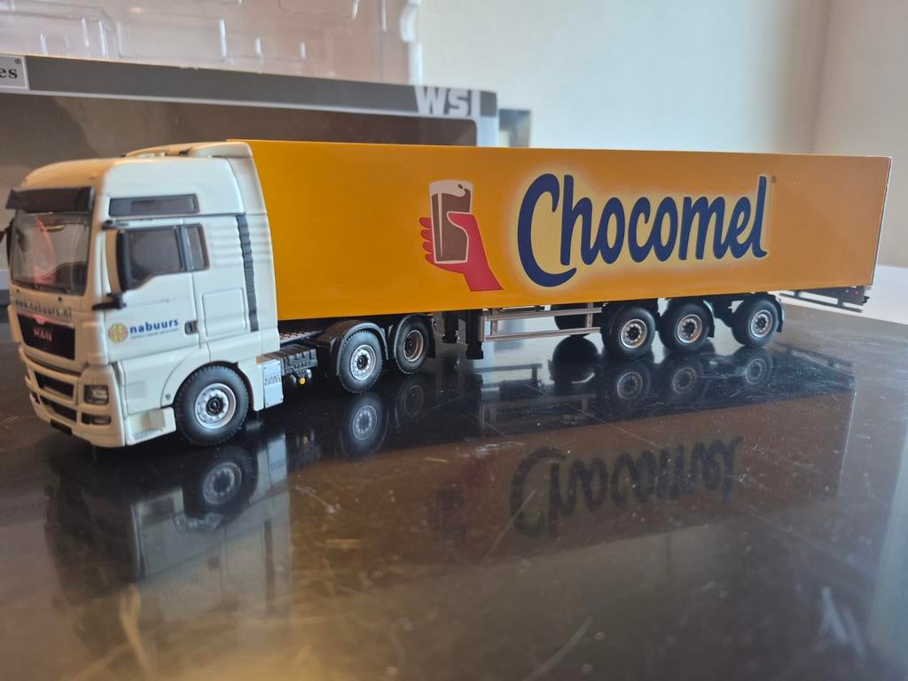 Nabuurs transport haps, Hobby en Vrije tijd, Modelauto's | 1:50, Ophalen of Verzenden, Zo goed als nieuw, Bus of Vrachtwagen, Wsi