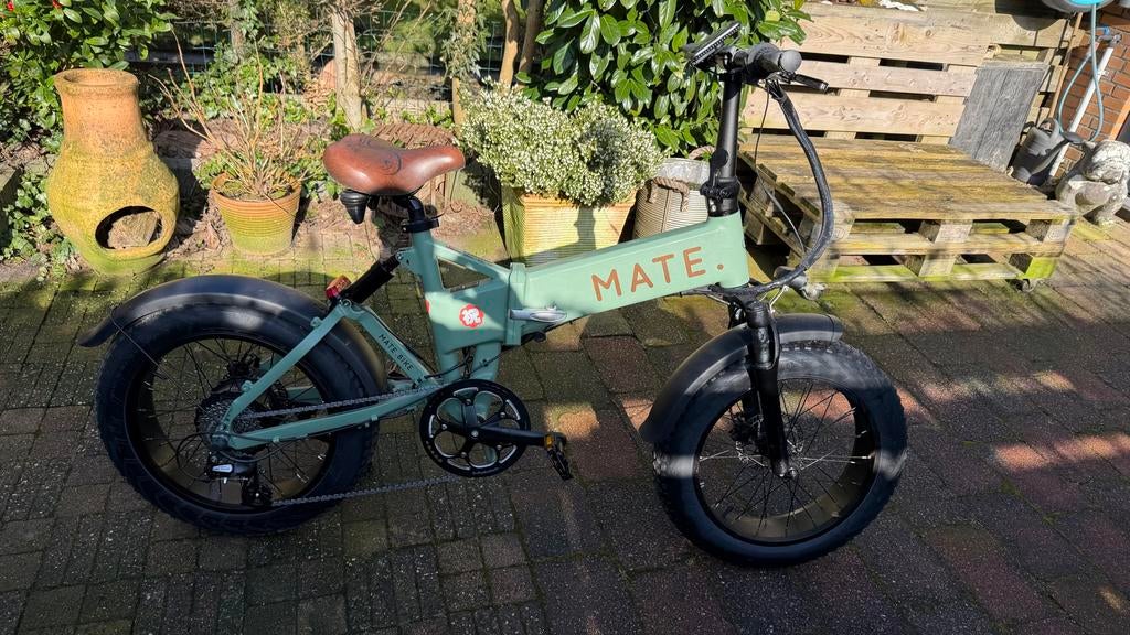 Mate X Fatbike - Zo goed als nieuw, Mat Groen, 59 cm of meer, Ophalen of Verzenden, Zo goed als nieuw, Overige merken