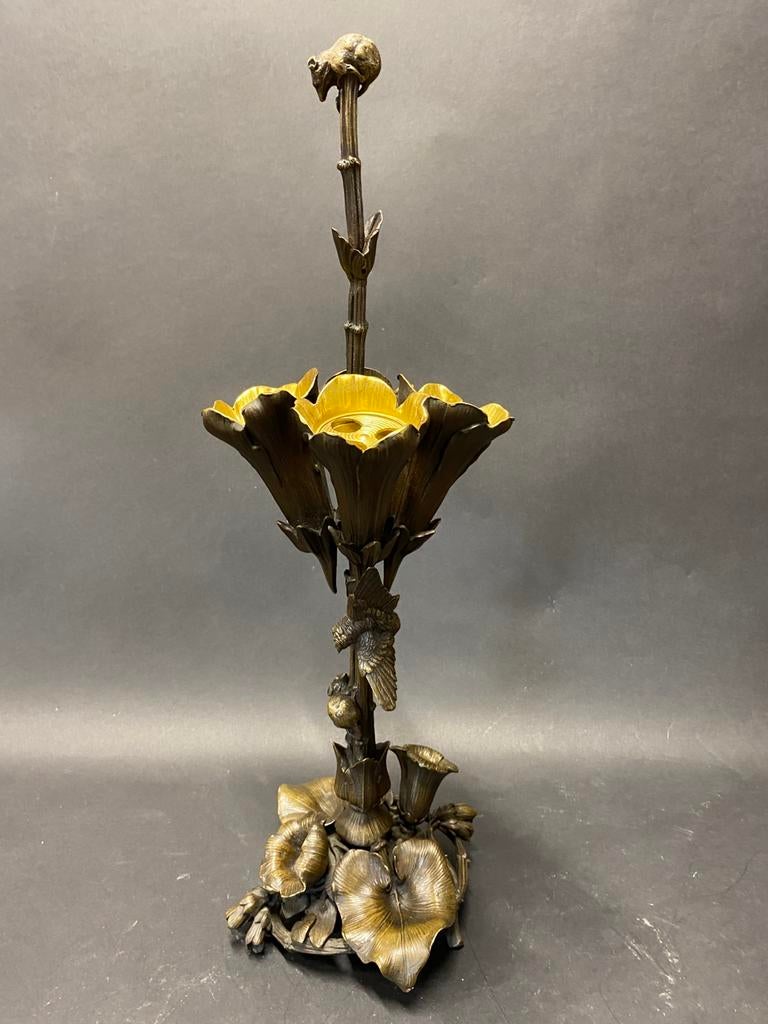 Top Tafelstuk 19 eeuws brons ratten, Ophalen of Verzenden