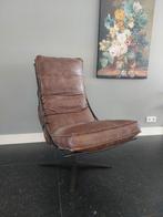 Draai fauteuil Shabbies Amsterdam Fred de la Bretoniere, Huis en Inrichting, Ophalen, Zo goed als nieuw, Leer