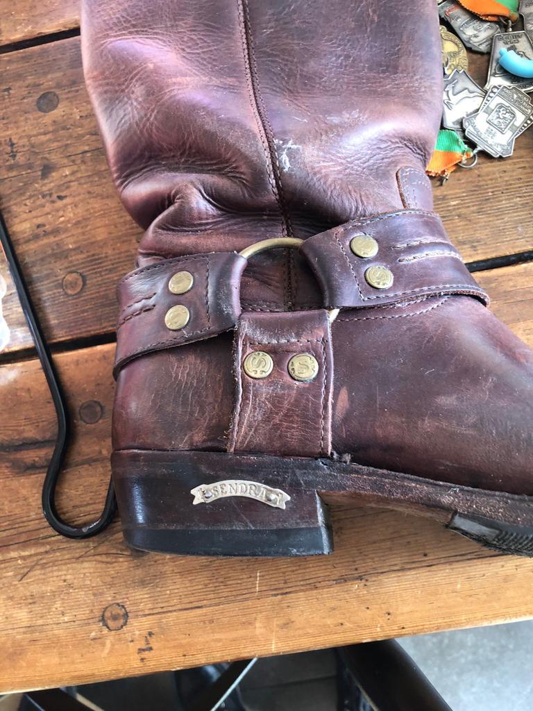 Sendra heren laarzen maat 42 bruin nieuwprijs rond €287, Kleding | Heren, Schoenen, Ophalen, Gedragen, Bruin, Boots