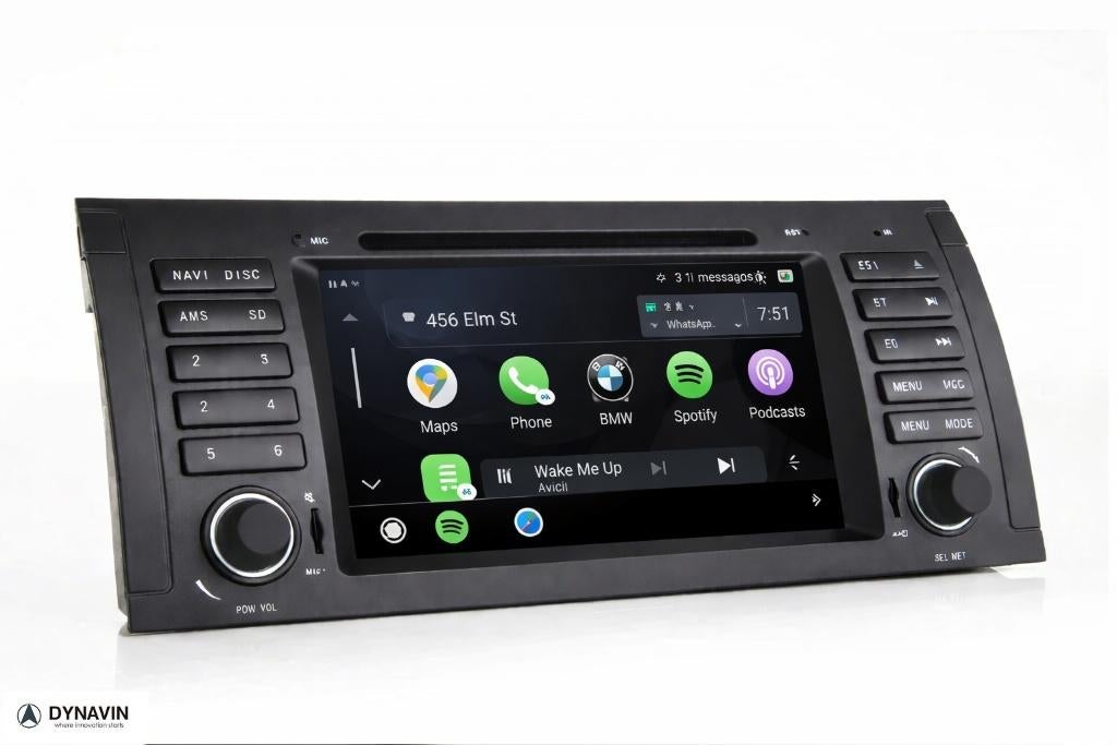 autonavigatie bmw x5 carkit android 15 carplay usb Dynavin, Oberonweg 262 3208pg, Nieuw, Ophalen of Verzenden, VERKOOP@INBOUWNAVIGATIE.COM