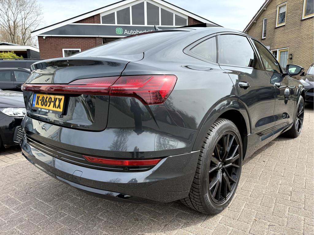 Audi e-tron Sportback 50 quattro edition Black SOH 91%, 21'', Auto's, Audi, Automaat, Zwart, Vierwielaandrijving, SUV of Terreinwagen