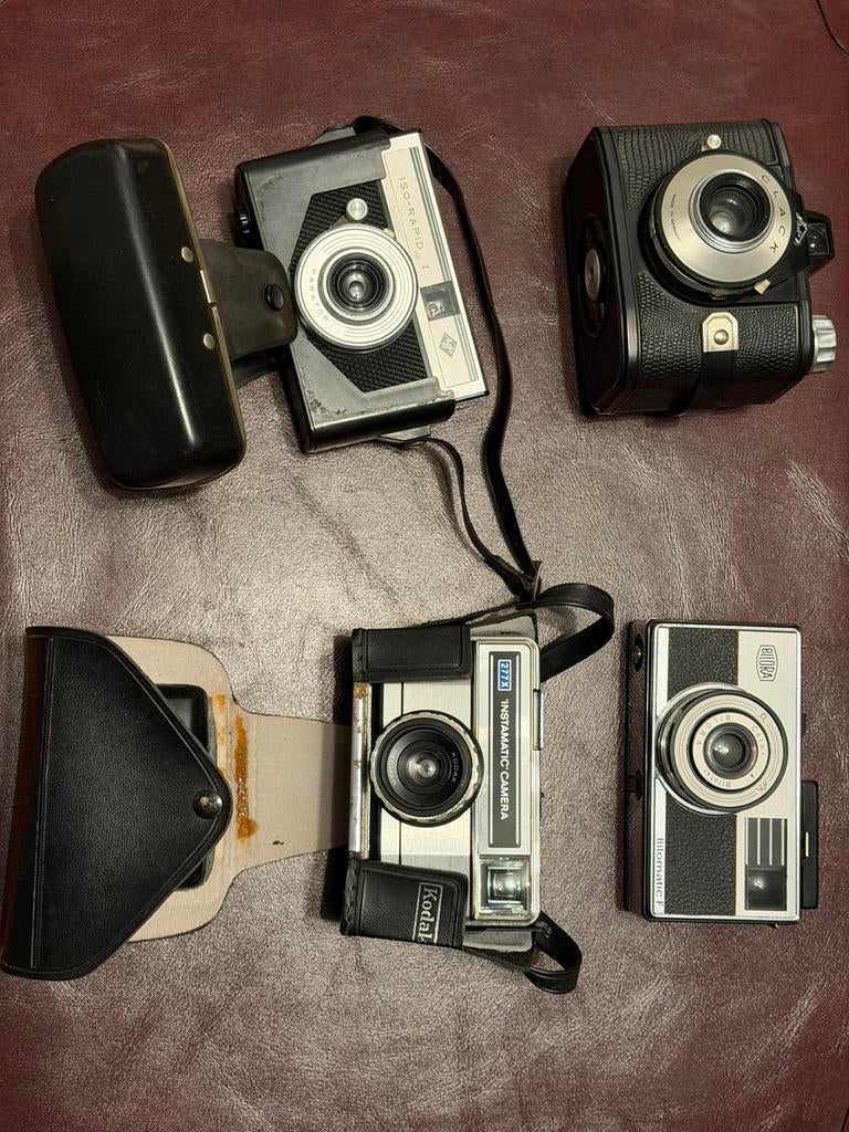 Parrij vintage camera’s kodak / Bilora / Agfa, Verzenden, Overige typen