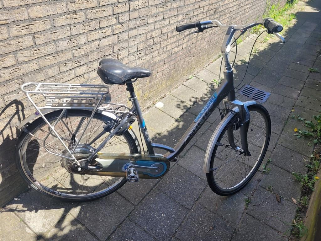 Dames Trek fiets., Fietsen en Brommers, Ophalen, Gebruikt, Overige merken, Versnellingen