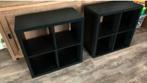 2x Ikea 4 vaks kallax open kast vakkenkast 2x2 zwart, Ophalen, Gebruikt, 5 laden of meer, 50 tot 100 cm