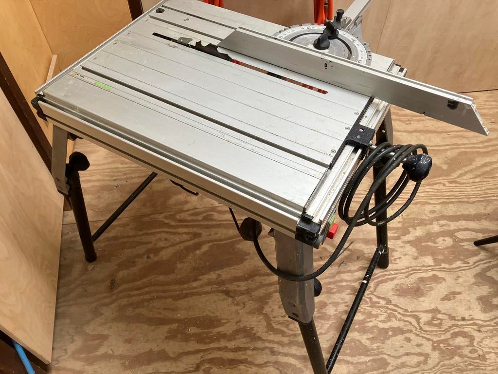 Festool basis plus met basis 1A/T en ATF55-E, Doe-het-zelf en Verbouw, Ophalen, Cirkelzaag, Zo goed als nieuw, 30 tot 70 mm