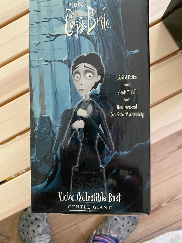 Tim Burton's Corpse Bride Victor Collectible Bust . 2 stuks, Ophalen, Nieuw